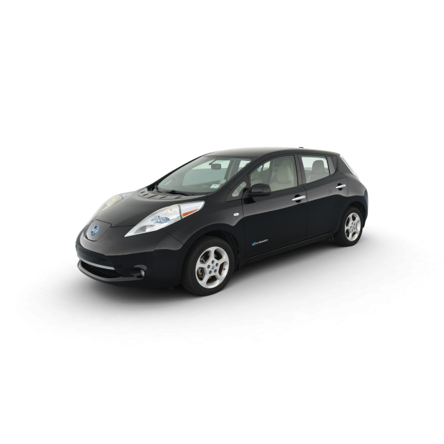 2012 nissan leaf sl hatchback deals 4d